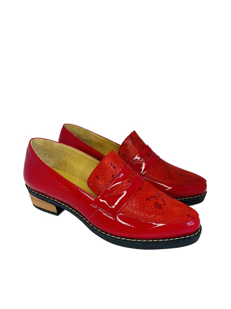 Mocasin Diletta Rojo (35)