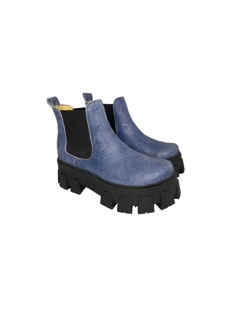 Botin Chunky Azul (35)