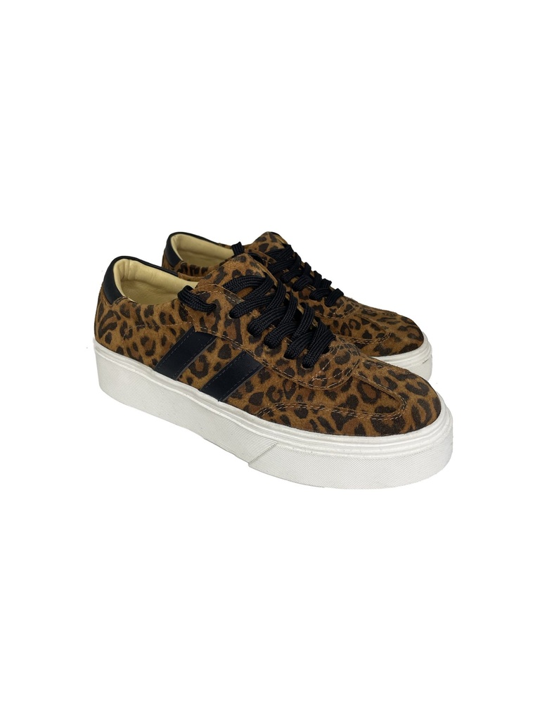 Zapatilla Mónaco Leopard